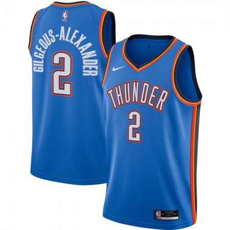 Herren NBA Oklahoma City Thunder Trikot Shai Gilgeous-Alexander 2 Nike 2020-2021 Icon Edition Swingman